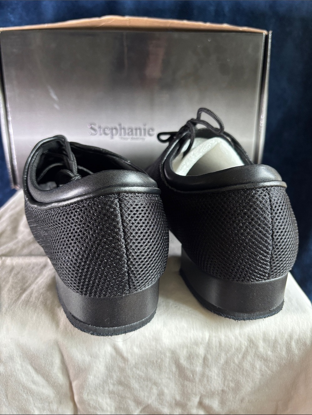 Ballroom dance shoes Men Lightweight Knit - Picture 4 of 7